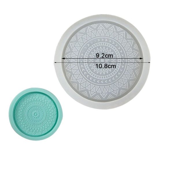 Mandala Coaster Silicone Mold