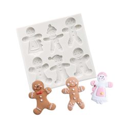 Apró mézeskalács szilikon öntforma