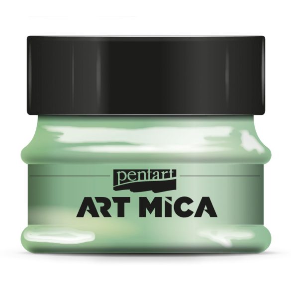 Art Mica Mineral Powder - Golden Green, 9 G