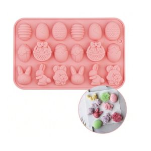 Húsvéti szilikon öntőforma illatviasz készítéséhez 