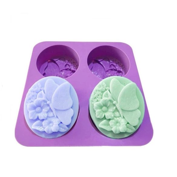 Silicone Mold With Butterfly Pattern