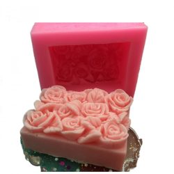 Rose Block Silicone Mold