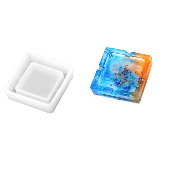 Square Ashtray Silicone Mold