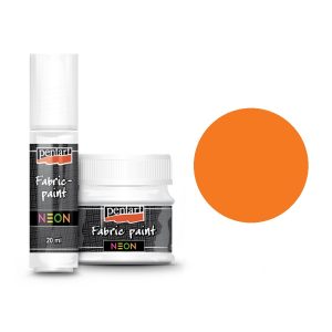Textile Paint 20 ML  - Neon Orange