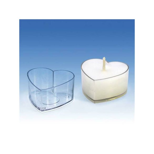 Candle Holder - Heart Shaped, 5.2X2.5 Cm