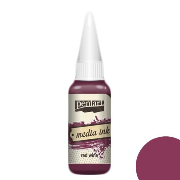 Média tinta 20 ml vörösbor