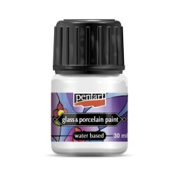 Üveg és porcelánfesték, kerámiapor színező - fehér