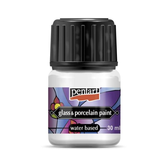 Üveg és porcelánfesték, kerámiapor színező - fehér