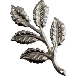 Metal Decorative Element, Branch 5 Cm, 10 Pcs/Pack