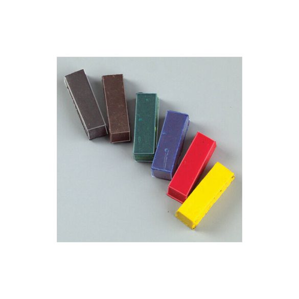 2 Pcs Candle Coloring Stick - Red