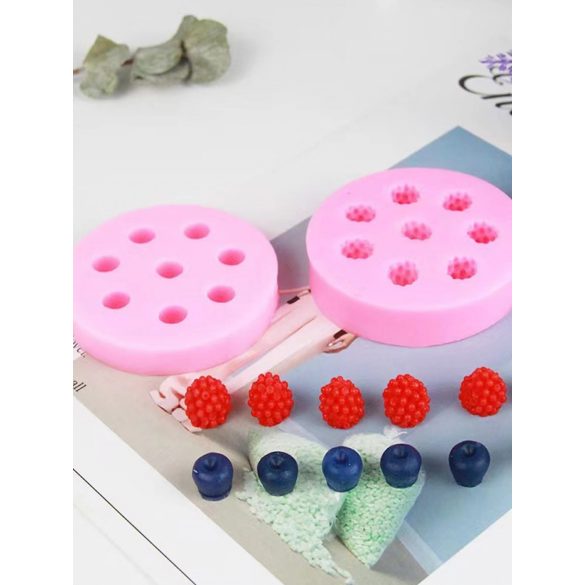 Raspberry And Blueberry Silicone Mold Set