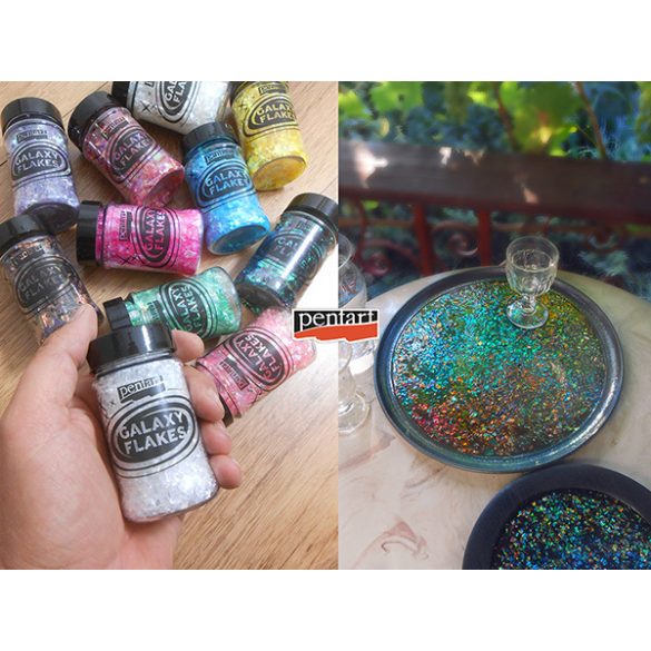 Galaxy pehely - Pluto sárga