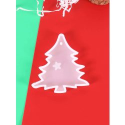 Karácsonyfa formájú szilikon öntőforma