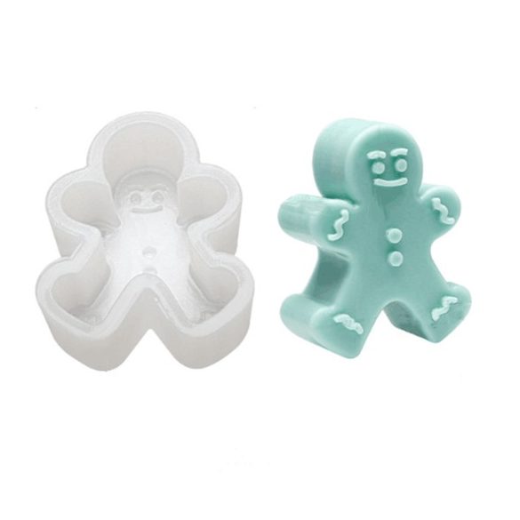 Gingerbread-Shaped Silicone Mold