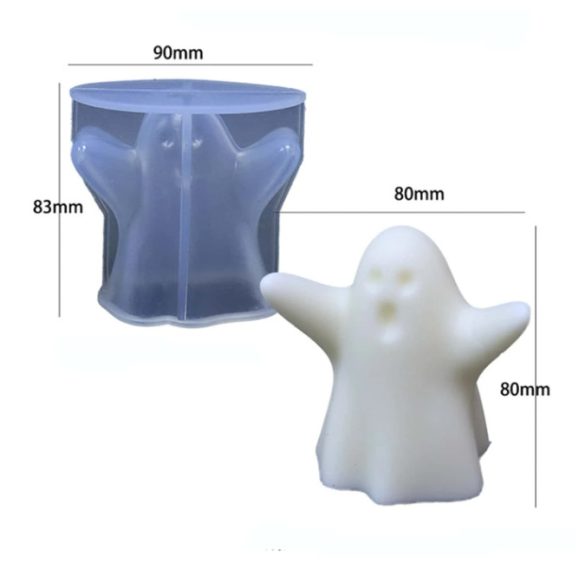 Ghost-Shaped Silicone Mold