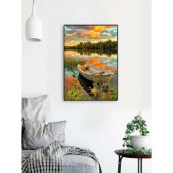 Boating Diamond Painting - 30X40 Cm