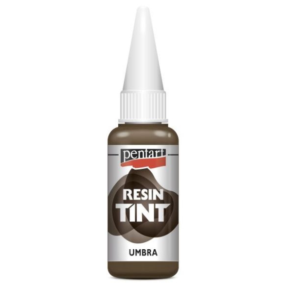 Gyantaszínező tinta - umbra, 20 ml