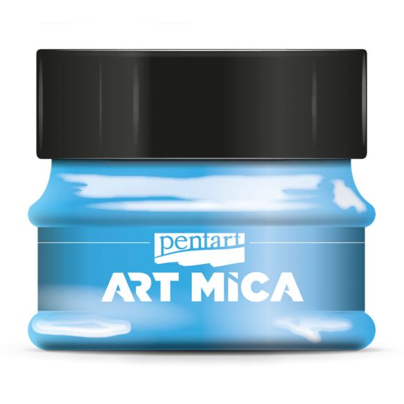 Art Mica Mineral Powder - Golden Blue, 9 G