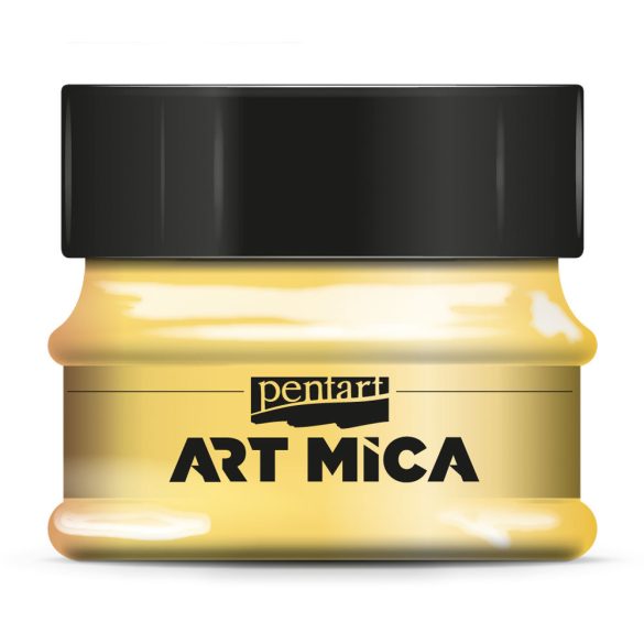 Art Mica ásványpor - sárga, 9 g