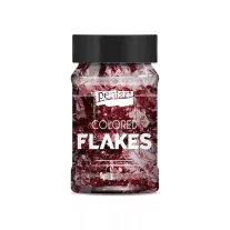 Színes fólia pehely - pink