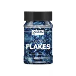 Színes fólia pehely - kék