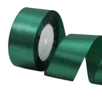 Zöld szatén szalag, 4 cm x 22,5 m