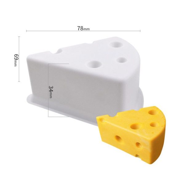 Cheese-Shaped Silicone Mold