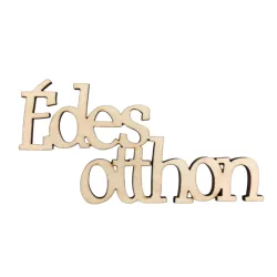 3 db fa felirat - Édes Otthon
