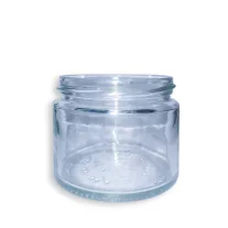 Üvegtégely fekete fedővel - 212 ml