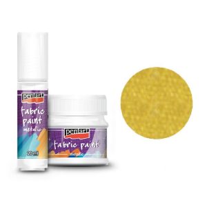 Metallic Fabric Paint 50 ML Gold