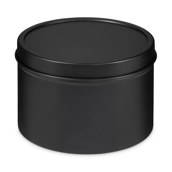 Fekete színű fém tégely - 250 ml