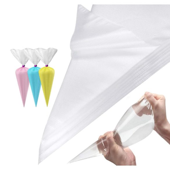 10 darab eldobható habzsák desszertgyertya készítéséhez