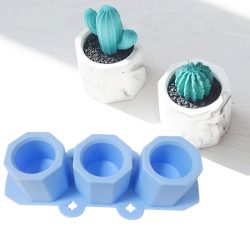 3 Candle Holder Silicone Mold