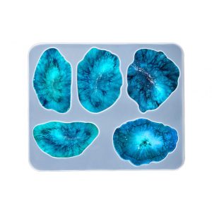 Geode Coaster - Irregular Silicone Mold