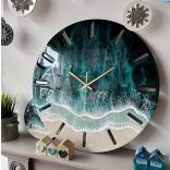 Nagy óra szilikon öntőforma - 33,5 cm