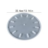 Nagy óra szilikon öntőforma - 33,5 cm