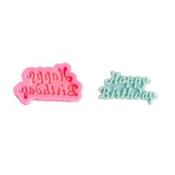 Happy Birthday Silicone Mold