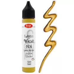 Arany gyertyafestő toll - 28 ml