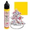Gyertyafestő toll, 28 ml - sárga