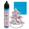 Gyertyafestő toll, 28 ml - világoskék