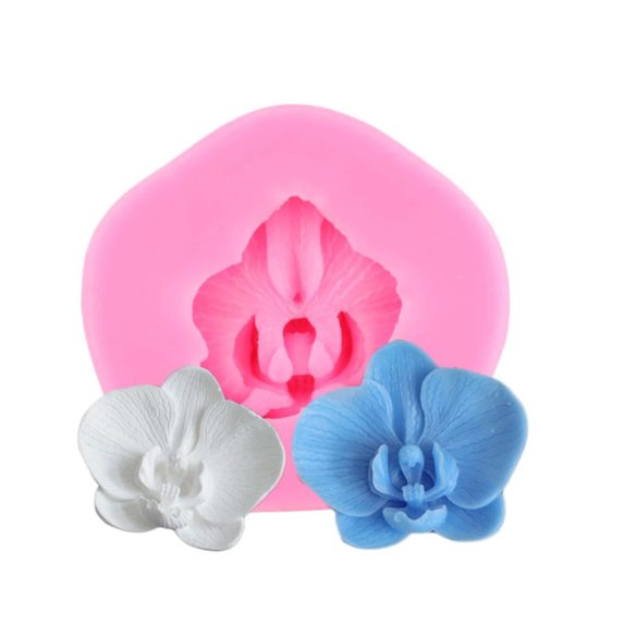 Orchidea szilikon öntőforma