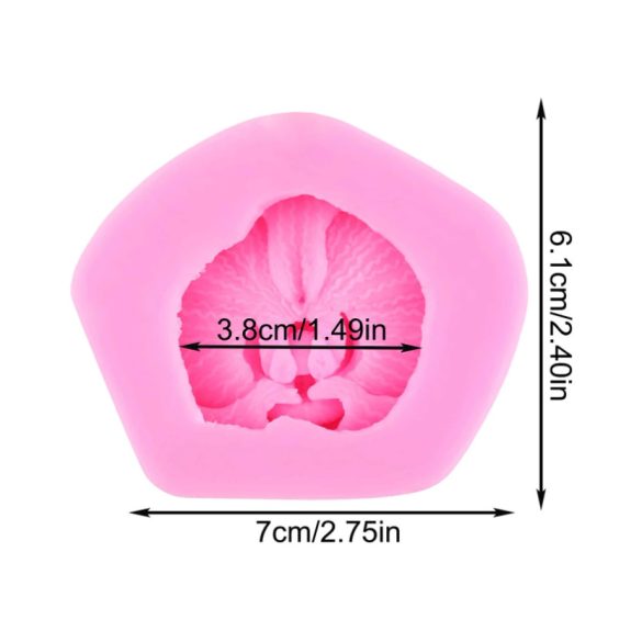 Orchidea szilikon öntőforma