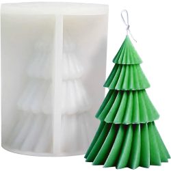 3D karácsonyfa szilikon forma