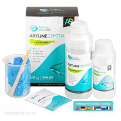   Artline Crystal Epoxy Resin készlet - kisebb öntvényekhez - 0,9 kg