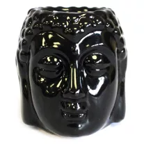 Buddha aromalámpa - fekete