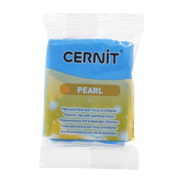 Cernit süthető gyurma, pearl, 56 g - kék