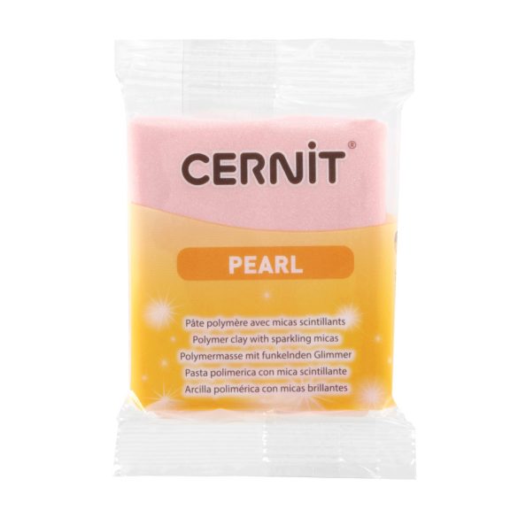 Cernit polymer clay, pearl, 56 g - pink