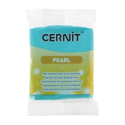 Cernit polymer clay, pearl, 56 g - green