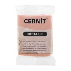 Cernit polymer clay, metal, 56g - rosegold