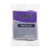 Cernit süthető gyurma, metál, 56g - ibolya